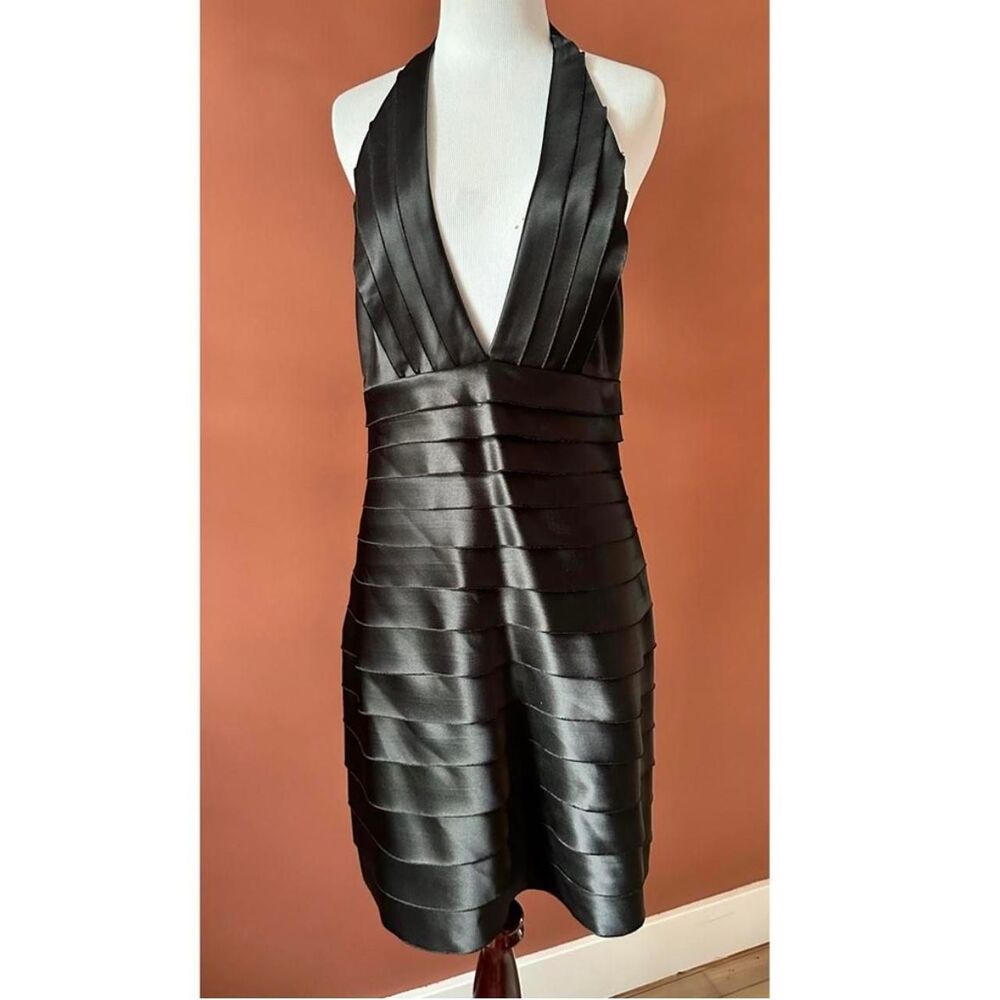 Bcbgmaxazria Women's Black Dress